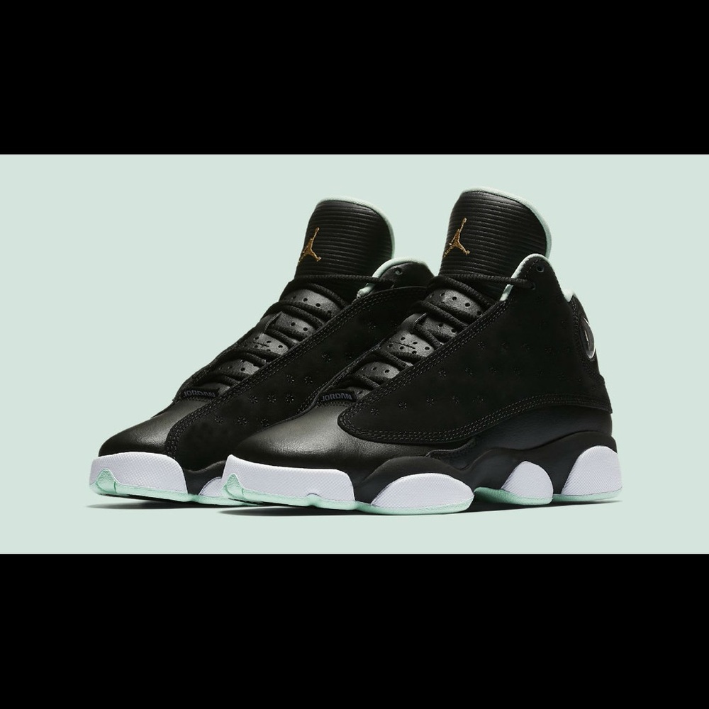 Air Jordan 13 GS Mint Foam | Size 38